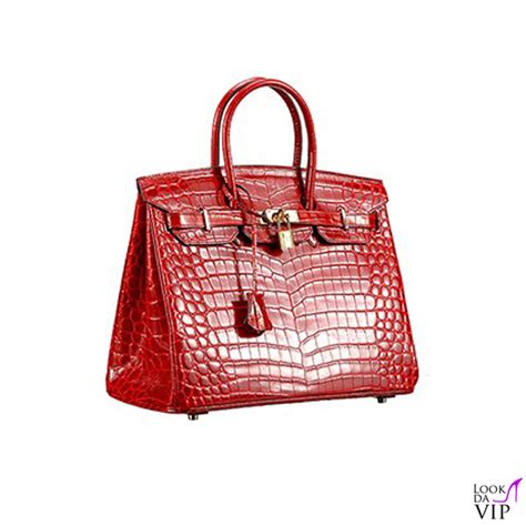 borsa di hermes coccodrillo rossa|Borse Hermès in Coccodrillo Rosso .